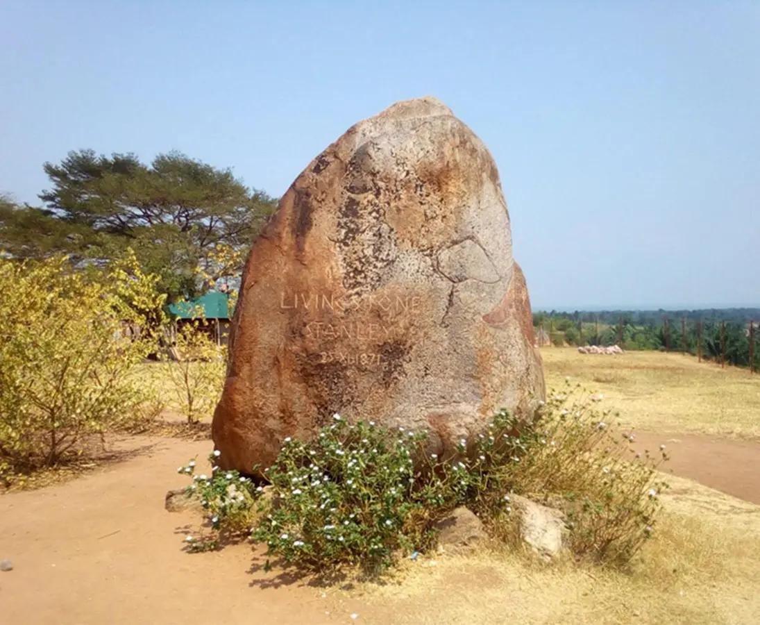 Livingstone–Stanley Monument near Lake Tanganyika